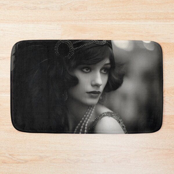 Item preview, Black and white 1920's Flapper photo designed and sold by dcrc.