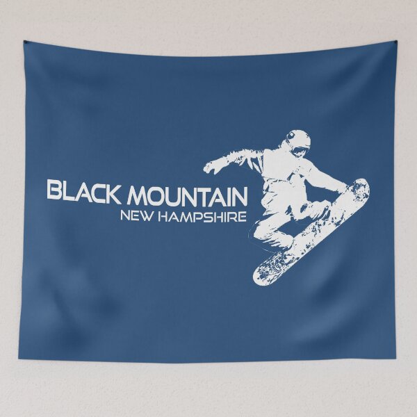 Item preview, Black Mountain Ski Area New Hampshire Snowboarder designed and sold by Esskay Designs.