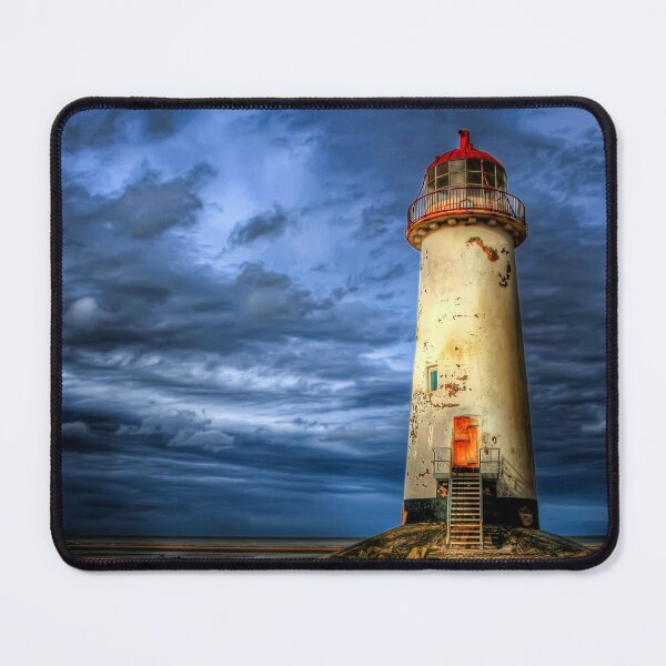 Item preview, Talacre Lighthouse Point of Ayre Flintshire Wales designed and sold by AJEvans.