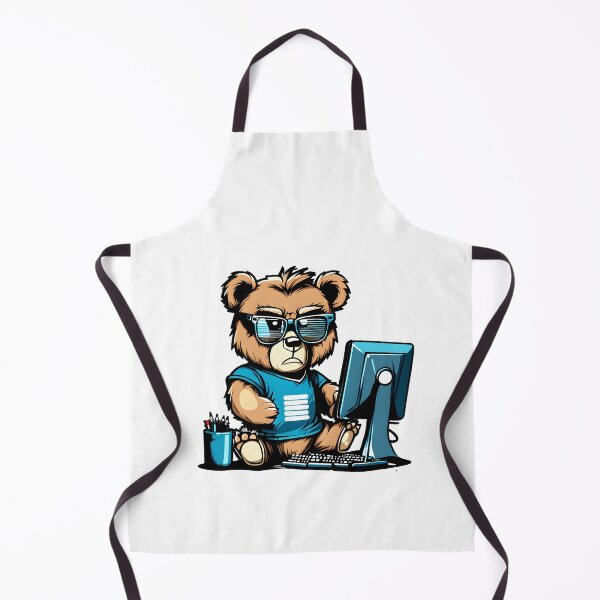 Item preview, Cute Bear Freelancer Kawaii designed and sold by TeddybearClub.