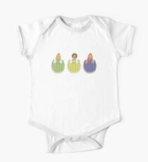 Smiley Princesses One Piece - Short Sleeve