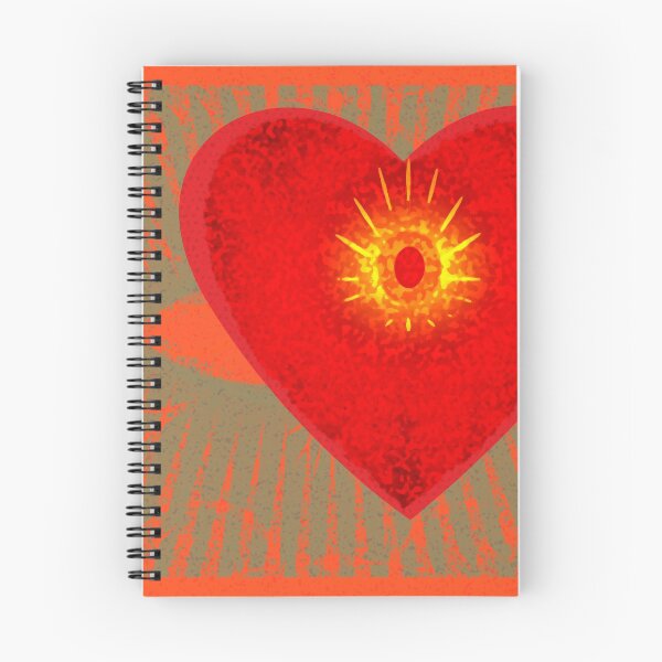 Item preview, Grunge Heart eminating love and light designed and sold by 40degreesSouth.