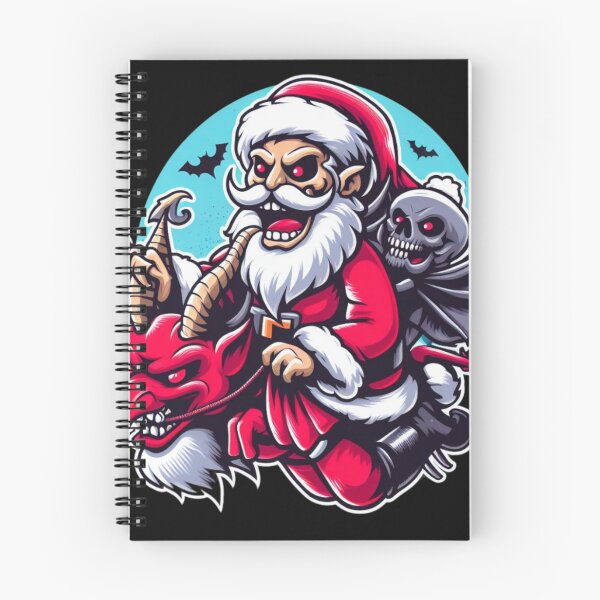 Item preview, Santa riding evil designed and sold by ArminGreen.