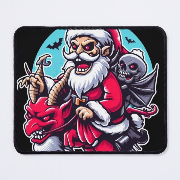 Item preview, Santa riding evil designed and sold by ArminGreen.