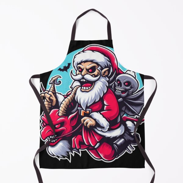 Item preview, Santa riding evil designed and sold by ArminGreen.