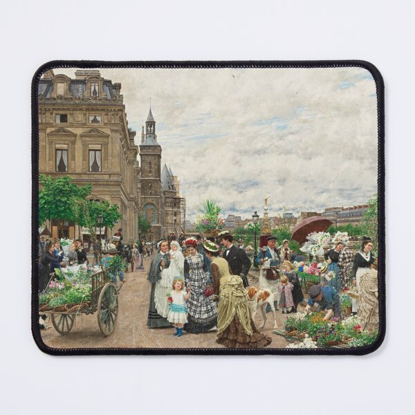 Item preview, The Quai aux Fleurs, Paris (1875) - François Marie Firmin Girard designed and sold by SALON DES ARTS.