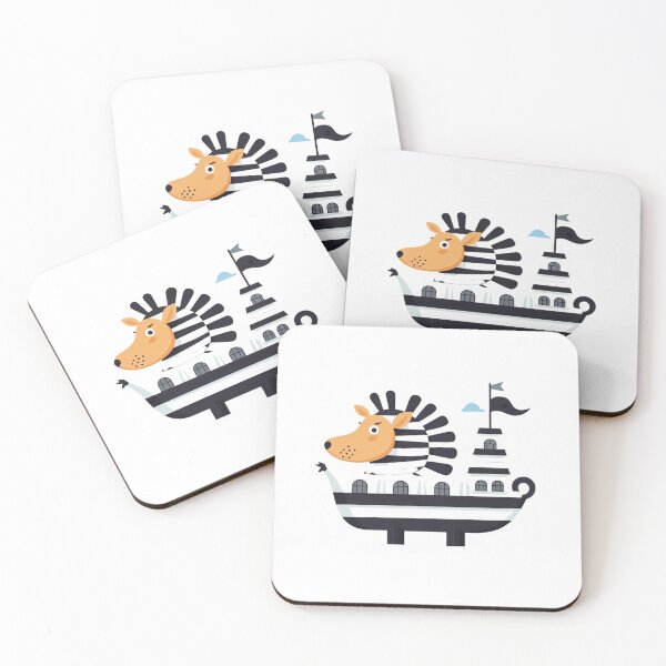 Item preview, Zebra traveling by sailboat designed and sold by omerfdln34.