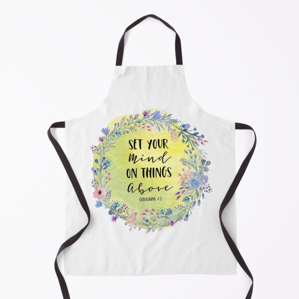 Item preview, Bible verse - Set Your Mind on Things Above - Colossians 2:3 designed and sold by JacquelineLim.