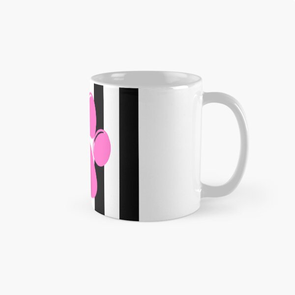 Item preview, Pink Tiger Paw Black White Stripes designed and sold by Tammystribe.