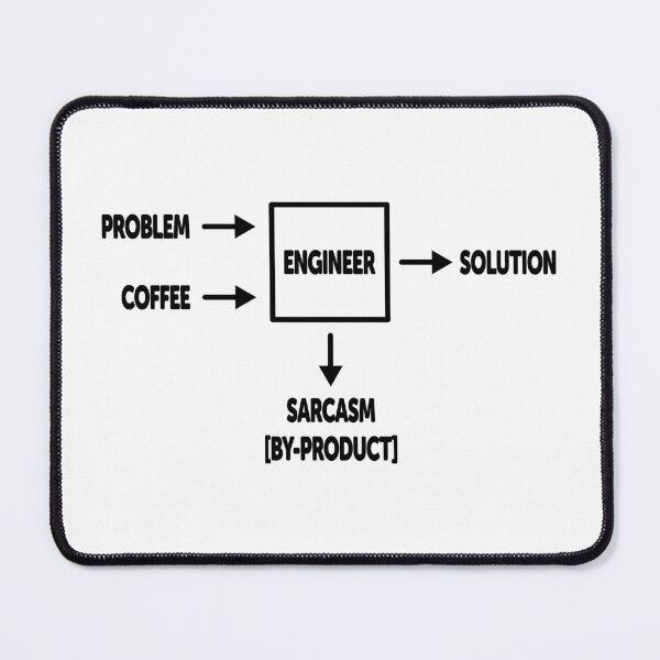 Item preview, Engineering Sarcasm By-product designed and sold by ScienceCorner.