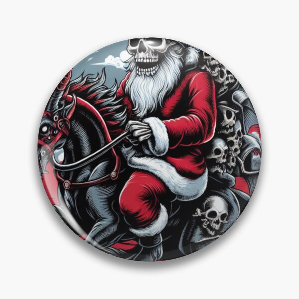 Item preview, Santa riding evil designed and sold by ArminGreen.