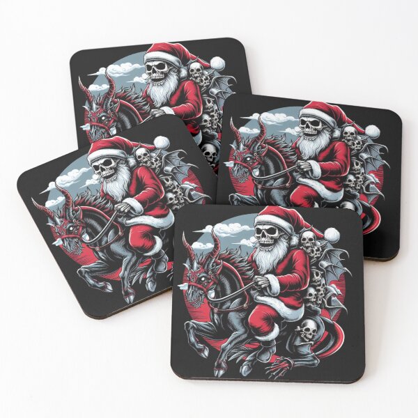 Item preview, Santa riding evil designed and sold by ArminGreen.