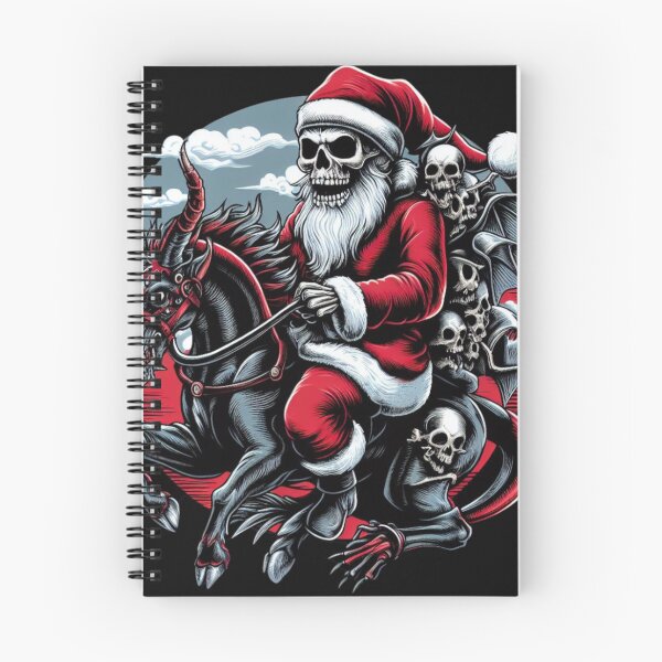 Item preview, Santa riding evil designed and sold by ArminGreen.