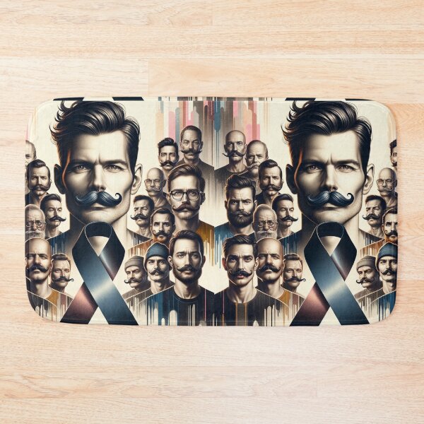 Item preview, Movember Elegance: Male Fashion Art Poster For Raising The Health Of Men designed and sold by LIAMRIVIERART.