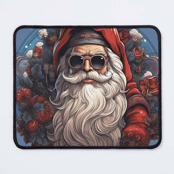 Item preview, Retro Racer Santa - 50's Style Sticker designed and sold by SlayerOfKings.