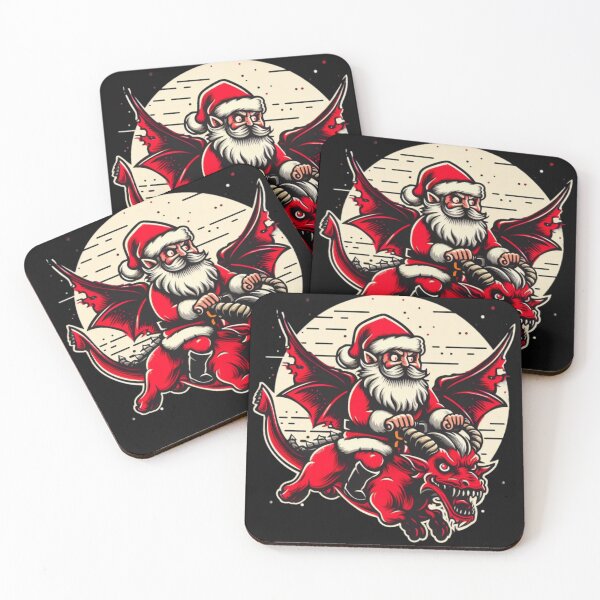 Item preview, Santa riding evil designed and sold by ArminGreen.
