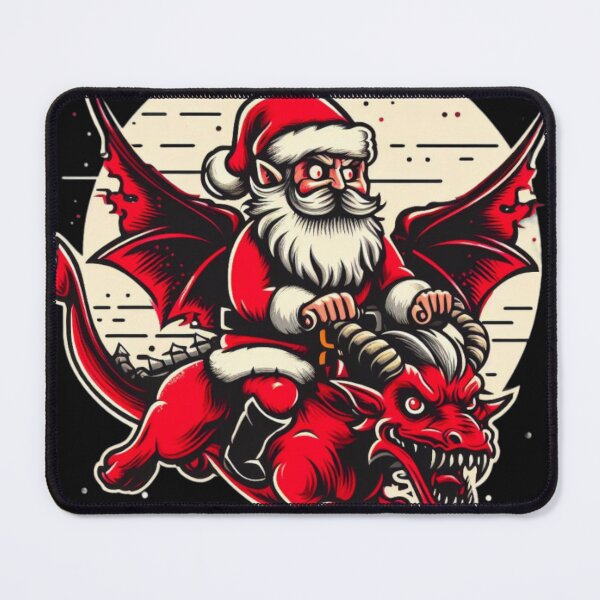 Item preview, Santa riding evil designed and sold by ArminGreen.