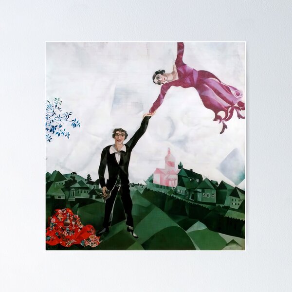 Item preview, marc chagall surrealism art designed and sold by The art world.