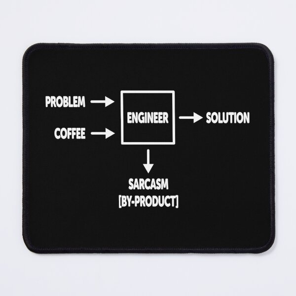 Item preview, Engineering Sarcasm By-product designed and sold by ScienceCorner.