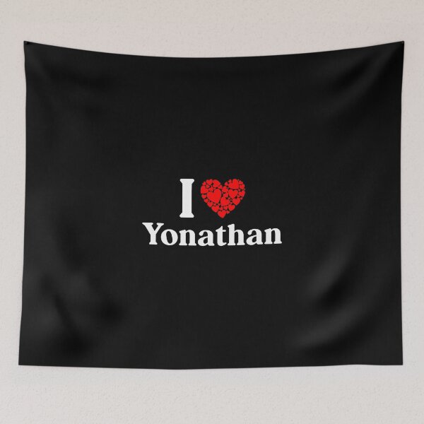 Item preview, Yonathan Heart - I Love Yonathan designed and sold by MiraclePitts.