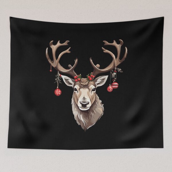 Item preview, Caribou Reindeer designed and sold by Getup-clothing.
