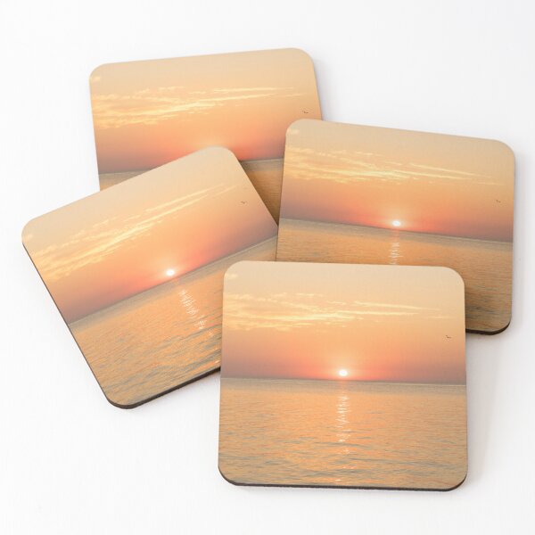 Item preview, Meditative Mindfulness - Tangerine Sunshine and a Seagull designed and sold by Georgia Mizuleva.
