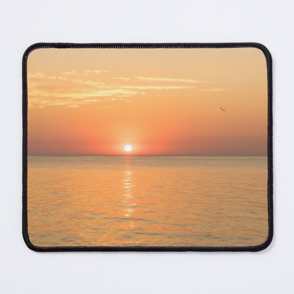 Item preview, Meditative Mindfulness - Tangerine Sunshine and a Seagull designed and sold by Georgia Mizuleva.