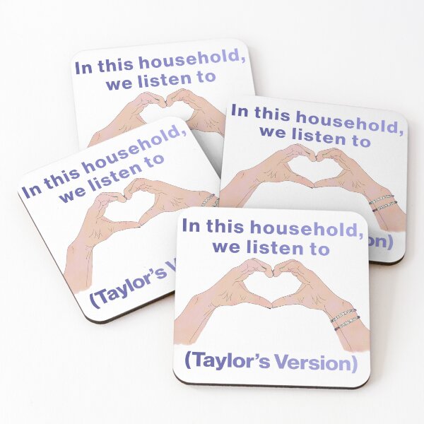 Item preview, In this household we listen to Taylor's version (TS fan art) designed and sold by LittleHCreative.