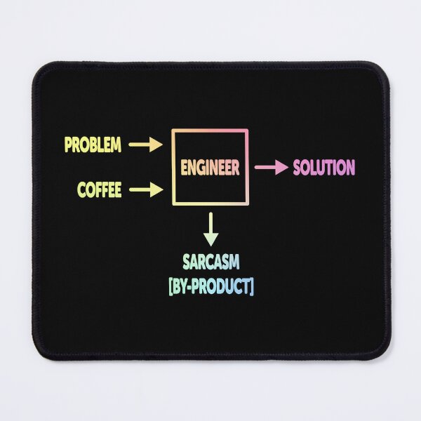 Item preview, Engineering Sarcasm By-product designed and sold by ScienceCorner.