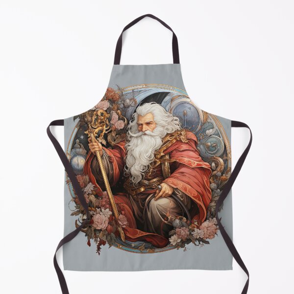 Item preview, Dungeon Master Santa - Fantasy Holiday Sticker designed and sold by SlayerOfKings.