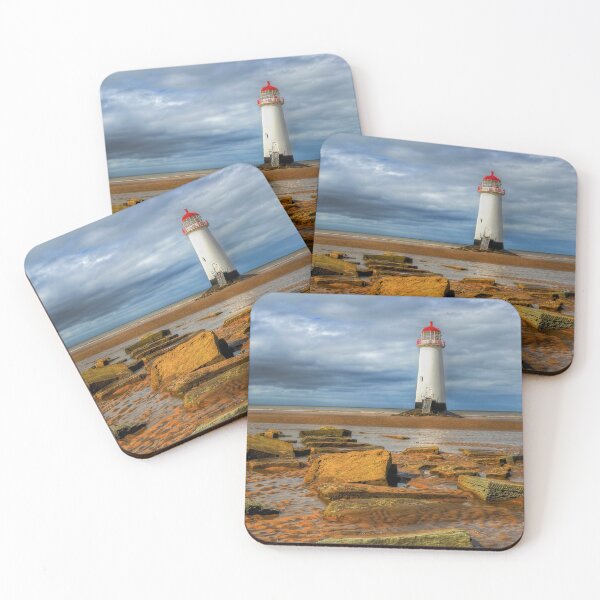 Item preview, Talacre Lighthouse Point of Ayre Flintshire Wales designed and sold by AJEvans.
