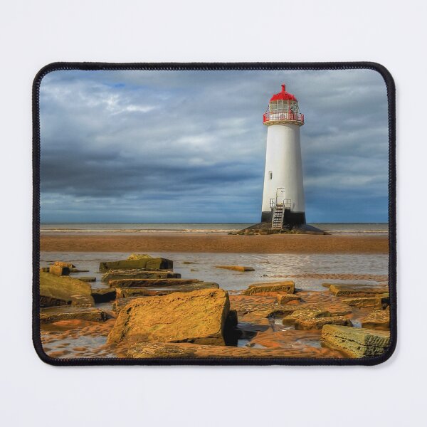 Item preview, Talacre Lighthouse Point of Ayre Flintshire Wales designed and sold by AJEvans.