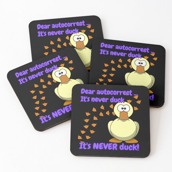 Item preview, Dear Autocorrect designed and sold by Whytewold Farm Stuff.