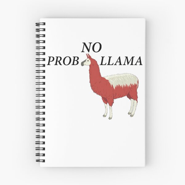 Item preview, No Prob Llama Funny Llama designed and sold by silentmark.