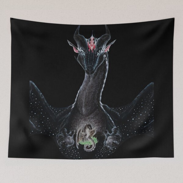 Item preview, Darkstalker and Peacemaker Sticker - Wings of Fire designed and sold by Lycoris ArtSpark.