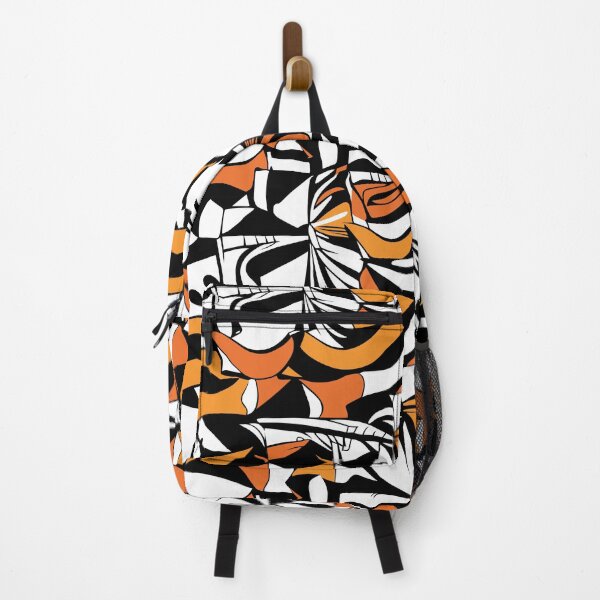 Item preview, Abstract Orange and Black Pattern designed and sold by mrhighsky.