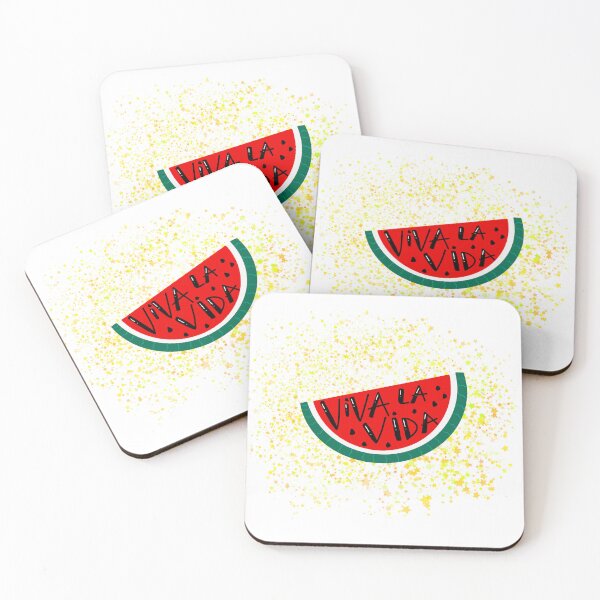 Item preview, Twinkling Watermelon Viva la Vida designed and sold by The Purple Sloth.