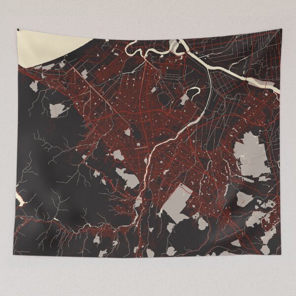 Item preview, Sapporo City Map of Hokkaido, Japan - Vector designed and sold by deMAP.