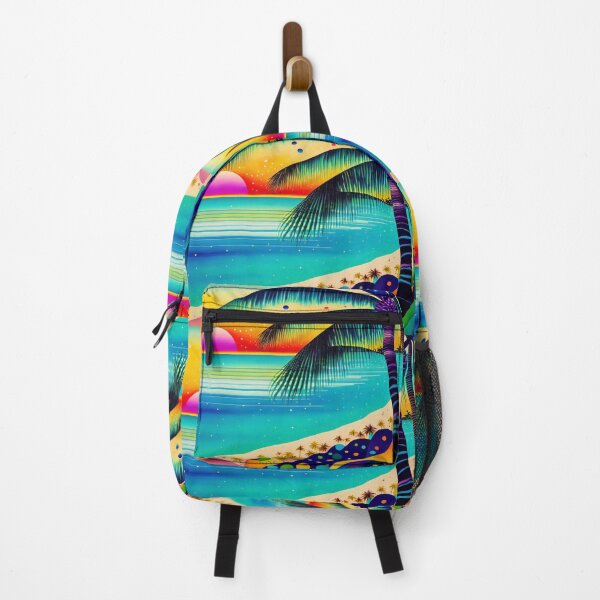Item preview, Tropical beach with palms designed and sold by M-Y-A-R-T-.