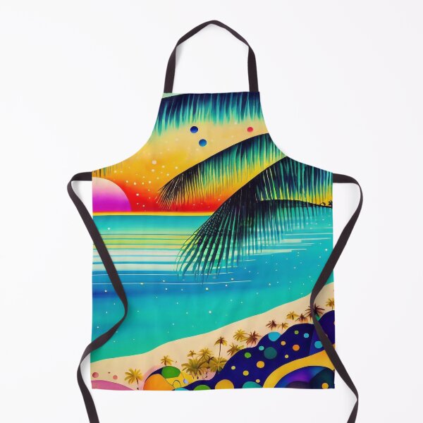 Item preview, Tropical beach with palms designed and sold by M-Y-A-R-T-.