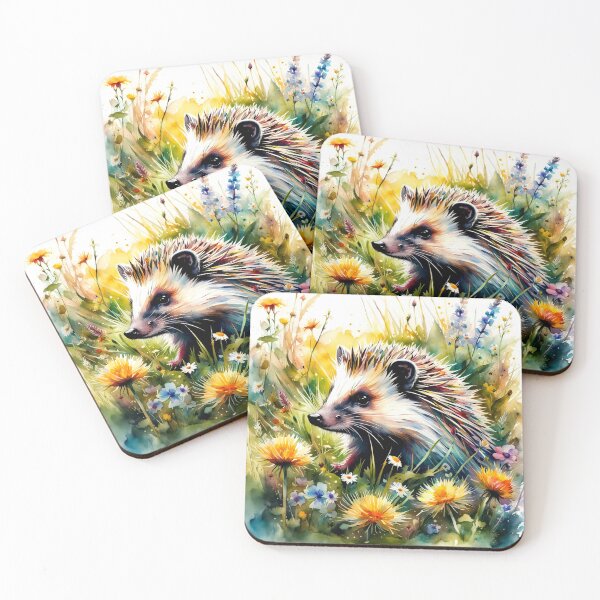 Artikelvorschau, Aquarell-Hedgie entworfen und verkauft von RiverAquarius.