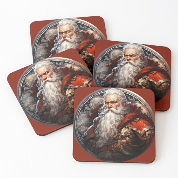 Item preview, Space Marine Santa - Galactic Christmas Sticker designed and sold by SlayerOfKings.