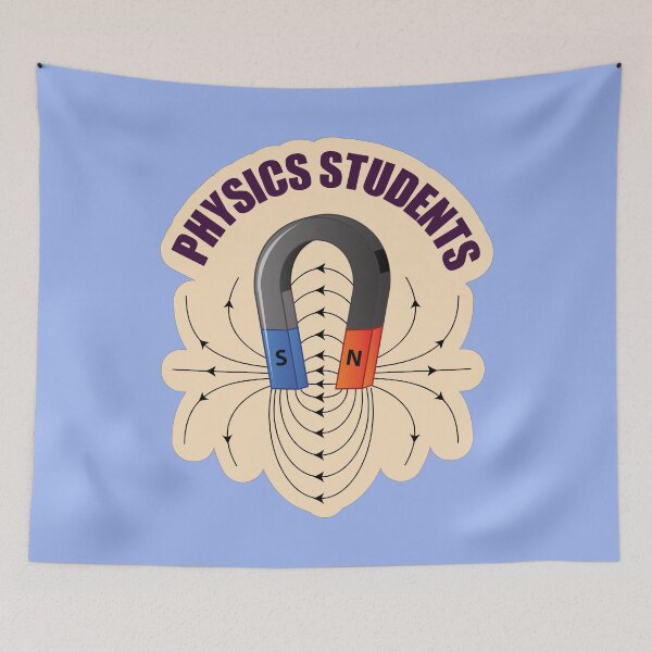 Item preview, Magnetic Lines of force Design for Physics Students  designed and sold by Science Engineering Gifts.