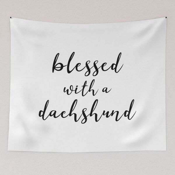 Item preview, Blessed With a Dachshund - Sausage Dog designed and sold by Hic21.