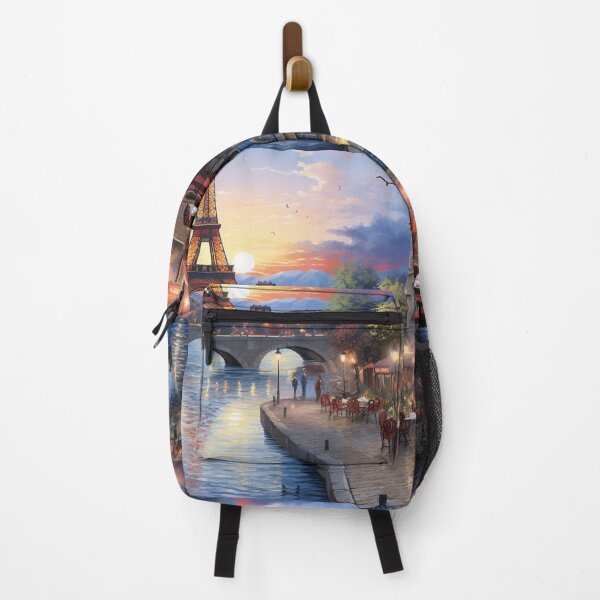 Item preview, Amazing Blue Canal of Eiffel Tower designed and sold by KPArtzaaany.