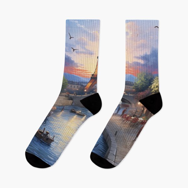 Item preview, Amazing Blue Canal of Eiffel Tower designed and sold by KPArtzaaany.
