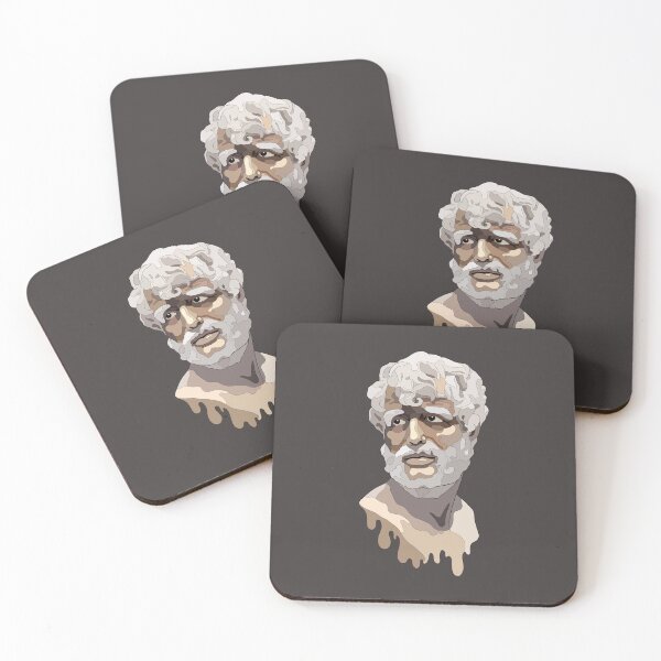 Item preview, Illustration of Seneca - a Stoic philosopher of Ancient Rome designed and sold by billky.