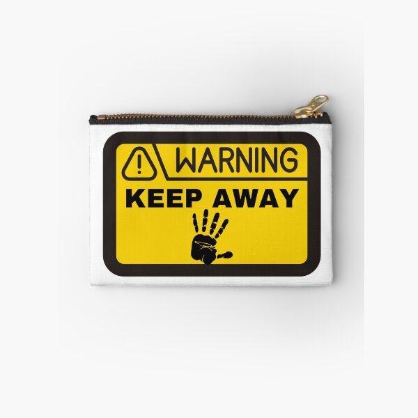 Item preview, Funny Human Warning Label Keep Away designed and sold by TRENDISTA.