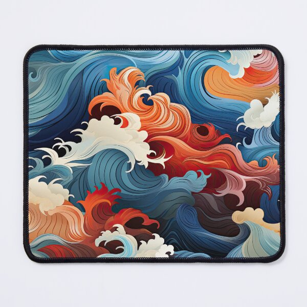 Item preview, Mystic Marine Swirls Pattern designed and sold by Purr- Paradise.