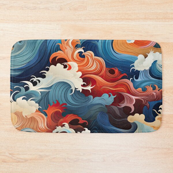 Item preview, Mystic Marine Swirls Pattern designed and sold by Purr- Paradise.
